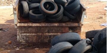 En una semana retiraron más de 1.500 neumáticos en desuso