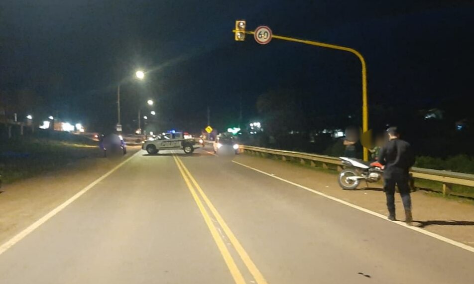 Falleció una mujer tras ser embestida por una moto en Bernardo de Irigoyen