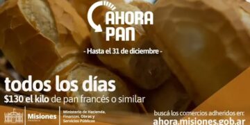 “Ahora Pan”: acuerdan mantener el precio hasta el 30 de noviembre