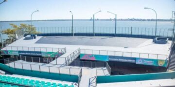 Avanzan las obras de inclusión en el Anfiteatro Manuel Antonio Ramírez