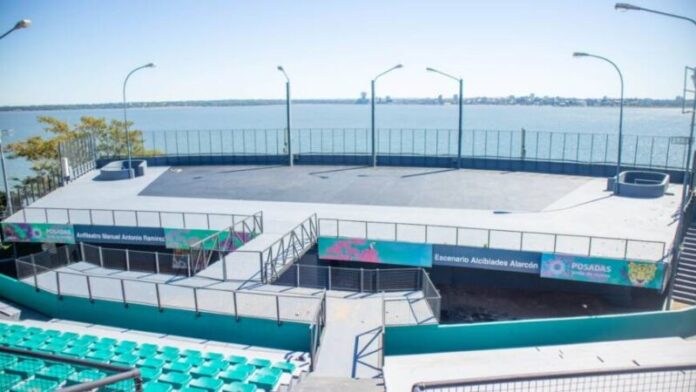 Avanzan las obras de inclusión en el Anfiteatro Manuel Antonio Ramírez