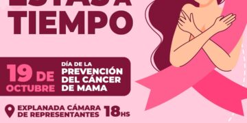 “Estás a tiempo”: el evento que se realizará por el Día de la lucha contra el cáncer de Mama