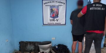 Puerto Iguazú: capturaron a otro hombre involucrado en el robo e incendio del depósito de una empresa