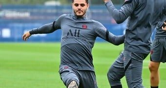 Mauro Icardi volvió a entrenarse en PSG, en medio del escándalo con Wanda Nara y la China Suárez