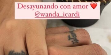 Otra historia de Mauro Icardi con Wanda Nara: “Desayunando con amor”