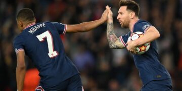 Messi rescató al PSG: doblete para la victoria ante Leipzig por Champions League