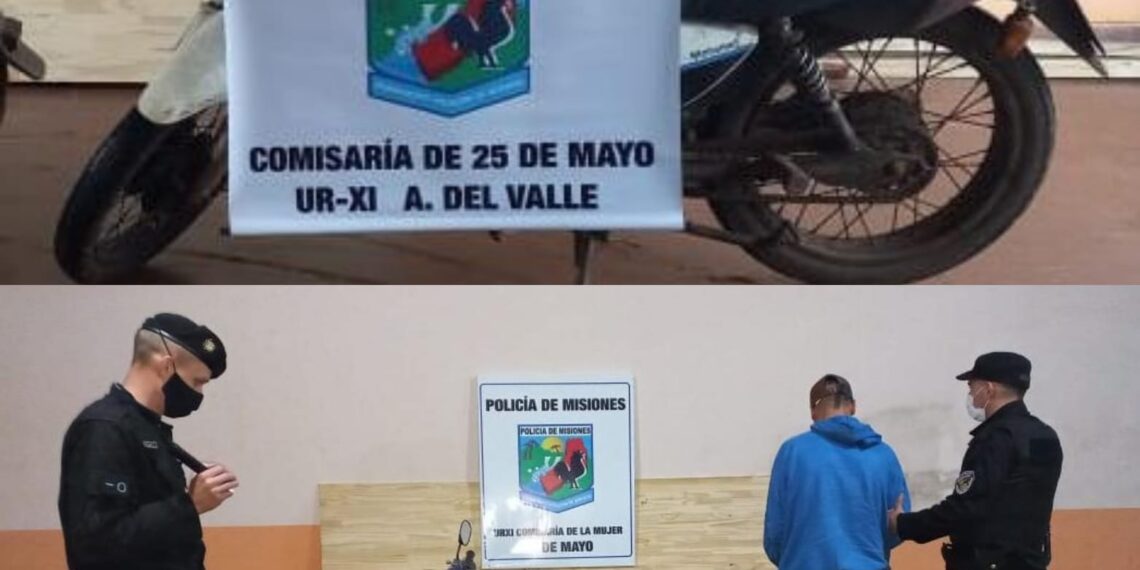 Secuestraron motocicletas robadas en 25 de Mayo