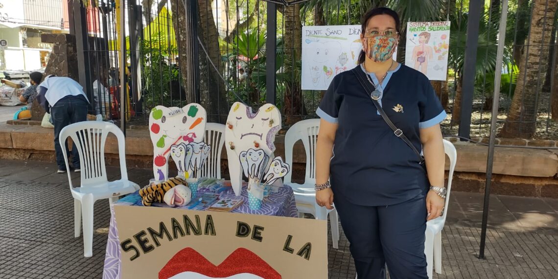 Semana de la Salud Bucal: odontólogos de Posadas enseñan sobre la importancia de los hábitos de limpieza