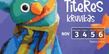 Los Títeres del Festival Kruvikas llegan al Parque con funciones gratuitas para escuelas primarias