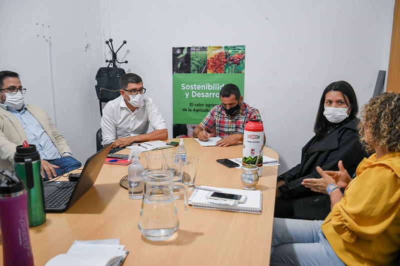 El Municipio y el Ministerio de Agricultura Familiar avanzan en acuerdos mutuos de trabajo