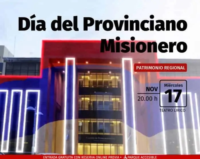 El Parque del Conocimiento conmemorará el “Día del Provinciano Misionero”
