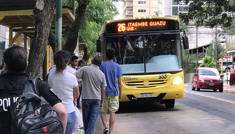 El transporte público será gratuito este domingo en Misiones