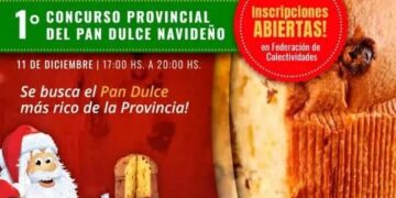 Invitan a participar del 1er Concurso Provincial de Pan Dulce