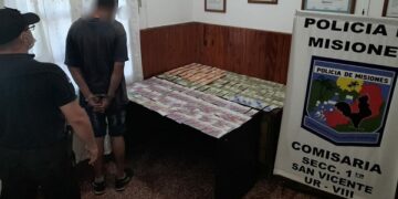 Robó más de 70 mil pesos de un local comercial y quedó detenido