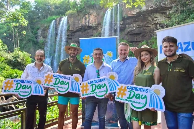 Cataratas del Iguazú celebró sus 10 años como Maravilla Natural del Mundo con diversas acciones de promoción