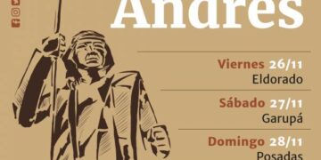 Eldorado, Garupá y Posadas festejarán el aniversario del prócer misionero Andrés Guacurarí