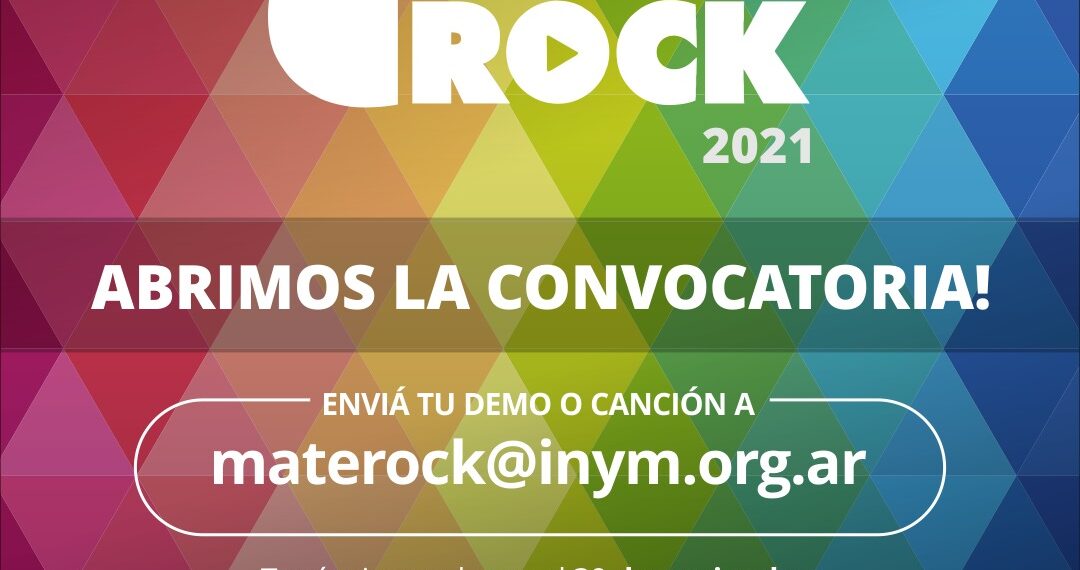 Se abrió la convocatoria para participar del Mate Rock