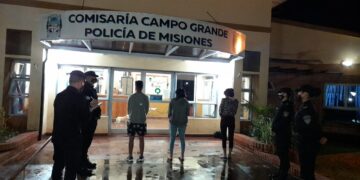 Campo Grande: detuvieron a tres jóvenes que habrían causado daños en un automóvil
