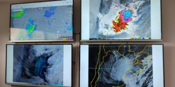 Este mediodía llegan las lluvias y las tormentas al Sur de Misiones