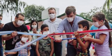 Herrera Ahuad inauguró plazas para el disfrute de todas las familias en Campo Viera