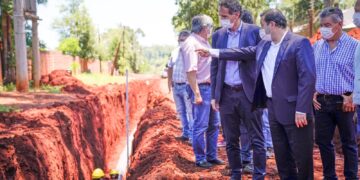 El Gobernador y el Ministro de Obras Públicas de la Nación recorrieron obras y firmaron convenios esenciales