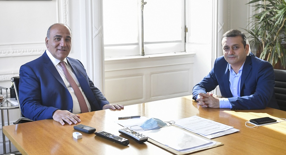 Herrera Ahuad se reunió con Manzur para gestionar obras para la provincia