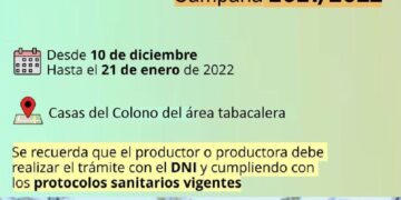 Continúa el registro y censo tabacalero