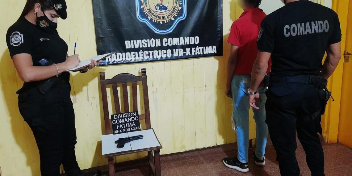 Un joven terminó detenido luego de que forzara el ingreso al predio de un Mayorista