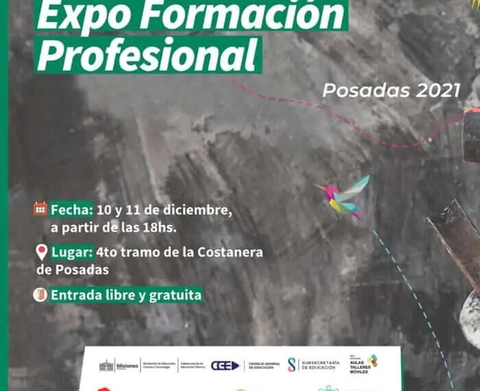 Este viernes y sábado se realizará la Expo de Formación Profesional en el cuarto tramo de la costanera