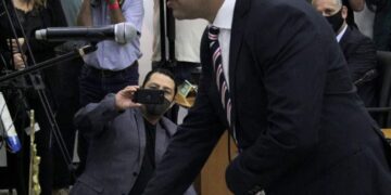Horacio Martínez fue electo presidente del Concejo Deliberante en el acto de asunción de los nuevos ediles