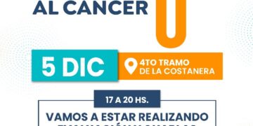 “Sácale la lengua al cáncer”, acciones de prevención este domingo en la costanera de Posadas
