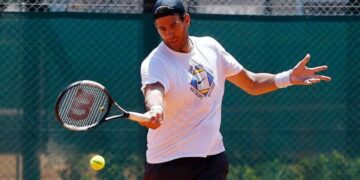 Juan Martín Del Potro, cada vez más cerca de volver: se entrena en polvo de ladrillo