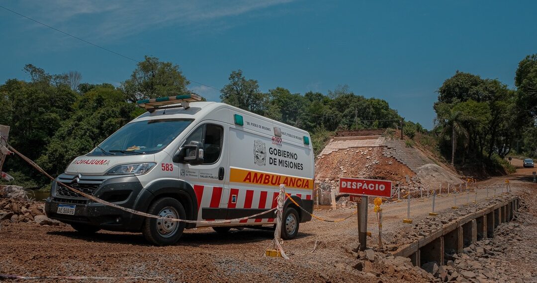 Rehabilitaron el paso provisorio sobre el Arroyo Pindaytí sobre la Ruta 2