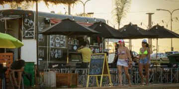 Los posadeños disfrutaron de las playas en el primer día del año