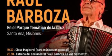 Raúl Barboza: Clase Magistral y estreno de documental en el Parque Temático de la Cruz