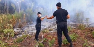 Alba Posse: detuvieron a un hombre por infringir la prohibición de quemas