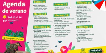 La agenda semanal del Plan Verano para activar el modo turista en Posadas