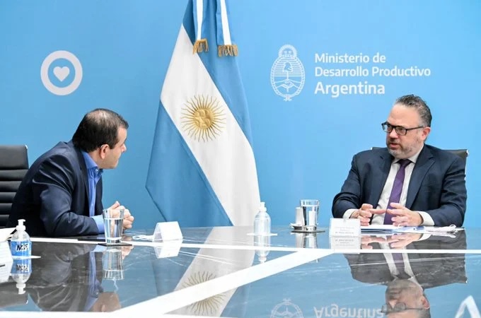 Herrera Ahuad se reunió con el ministro Kulfas para tratar temas del sector productivo y de inversiones para Misiones