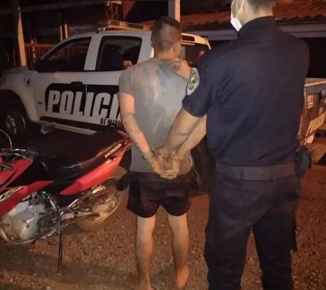 Detuvieron a un joven que evadió un puesto de control y lesionó a un Policía