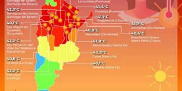 Gran parte del país continúa bajo una ola de calor