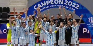 Futsal: Argentina le ganó a Paraguay y se consagró campeón de América