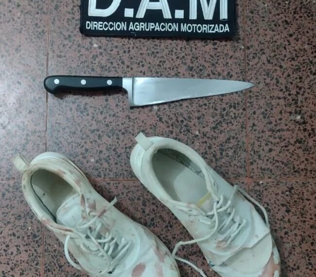 Posadas: detienen a un hombre, acusado de atacar a su ex pareja con un cuchillo