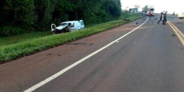 Tres fallecidos tras un choque sobre la Ruta 12 en El Alcázar