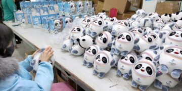 JJOO de invierno: furor total por la mascota de Beijing 2022