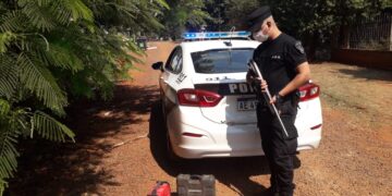 Posadas: policías recuperaron herramientas a un vecino del barrio Aeroclub