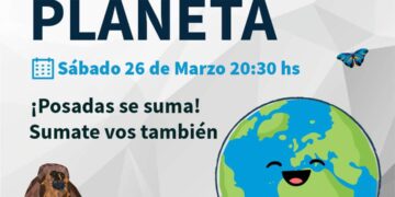 Posadas se suma a la hora del planeta