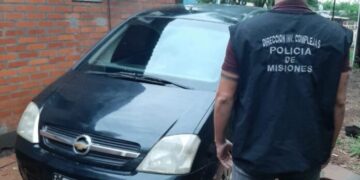 Incautaron en Garupá un vehículo robado en Buenos Aires