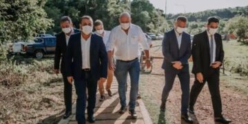 Herrera inauguró en Panambí el Centro de Interpretación Histórico Ambiental Cerro Mbororé
