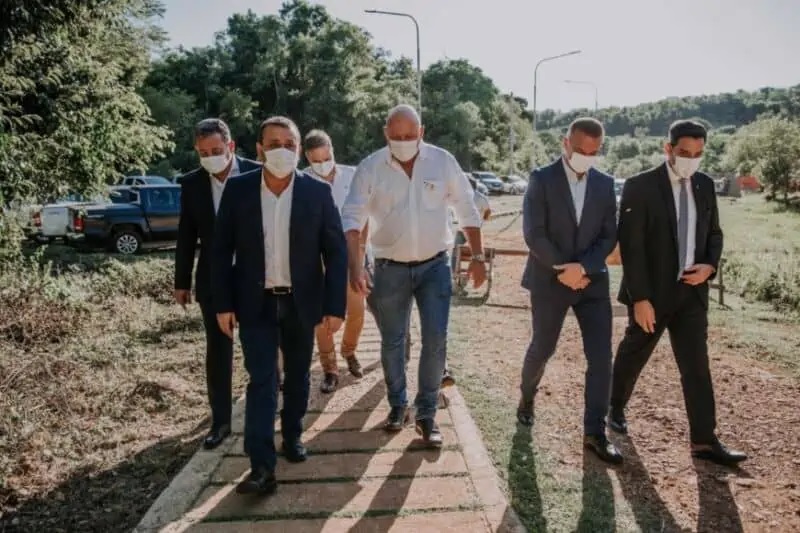 Herrera inauguró en Panambí el Centro de Interpretación Histórico Ambiental Cerro Mbororé