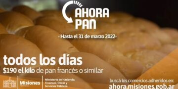 “Ahora Pan” se actualiza a $190 por kilo